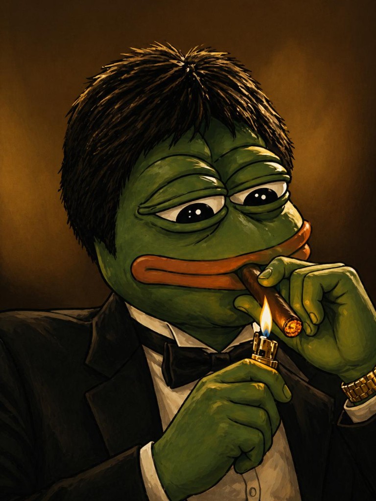 Formal portrait with cigar